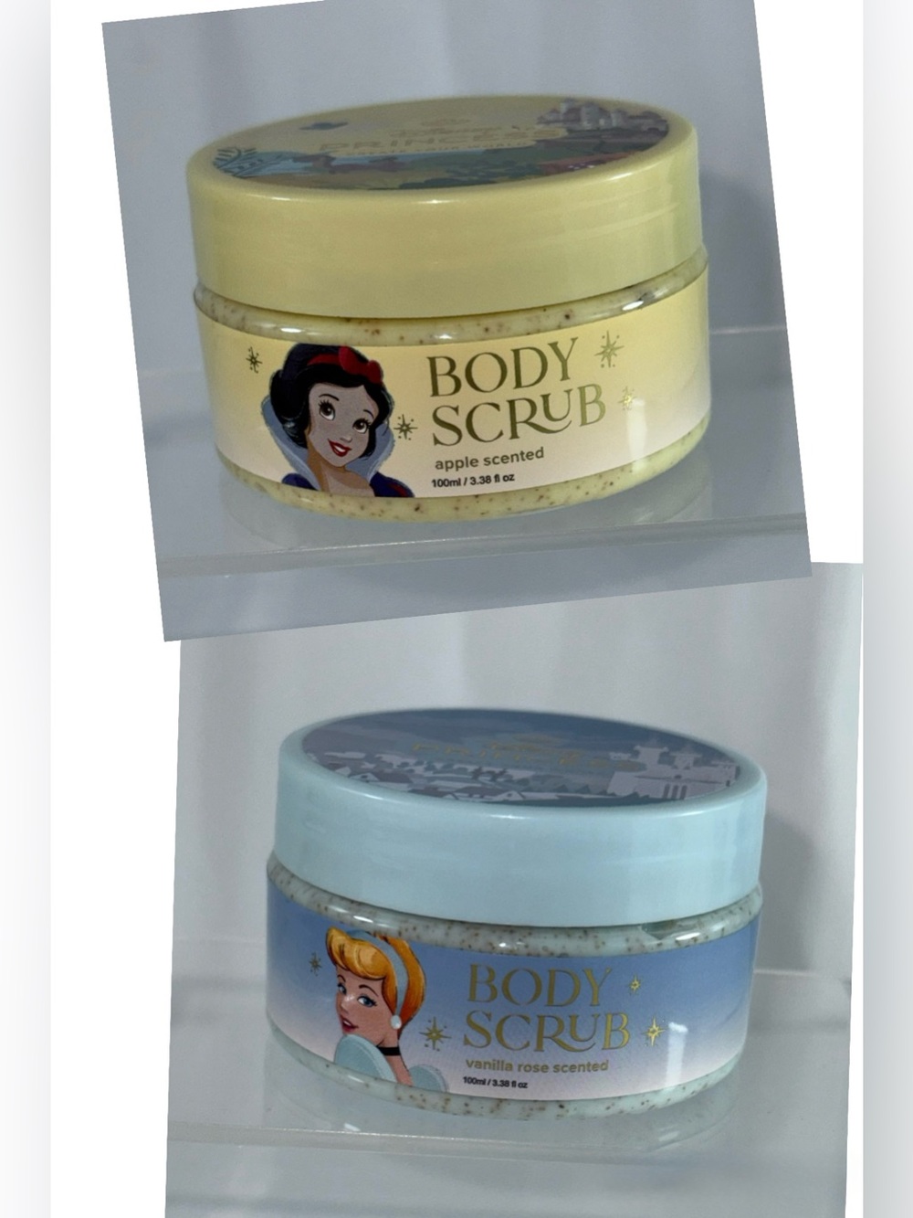 NWT-Disney Princess Snow White OR Cinderella Body Scrub